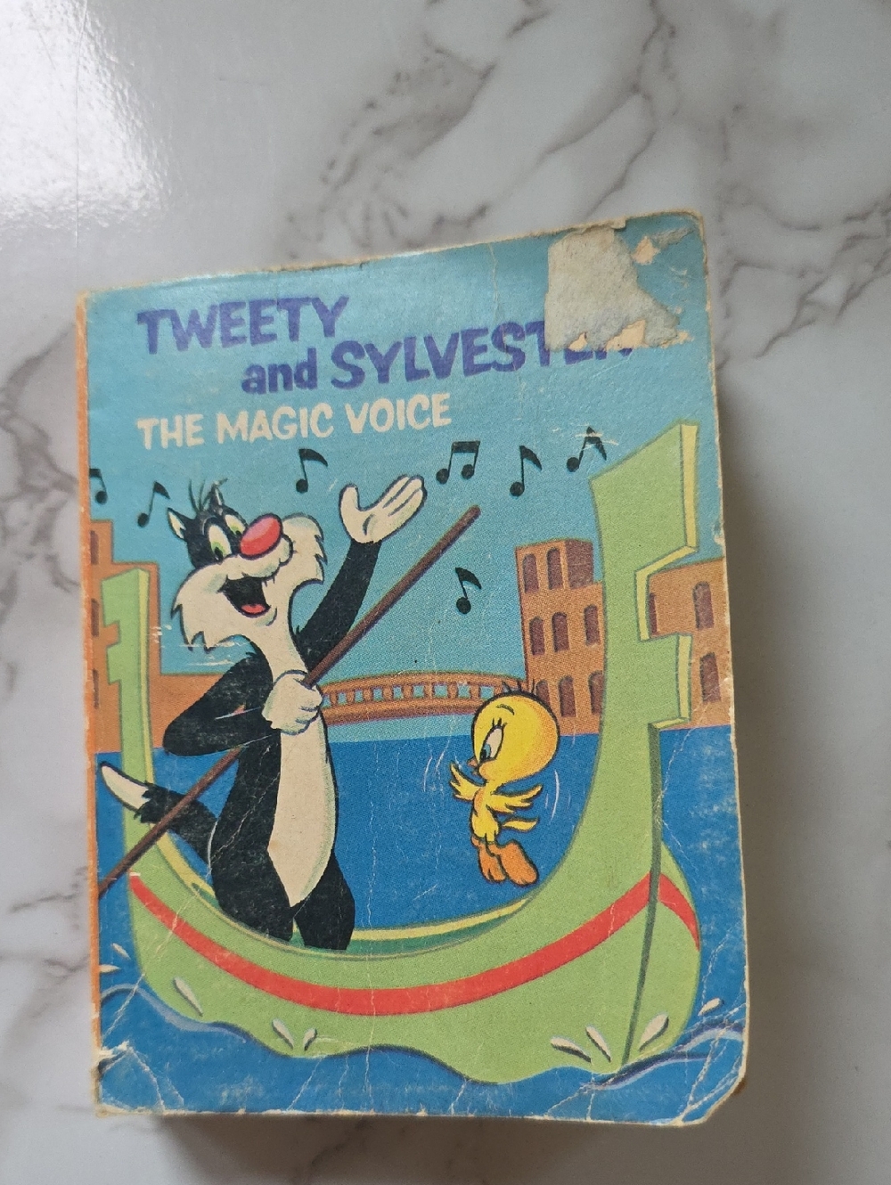 Tweety and Sylvester 1976 The Magic Voice Big Little Book